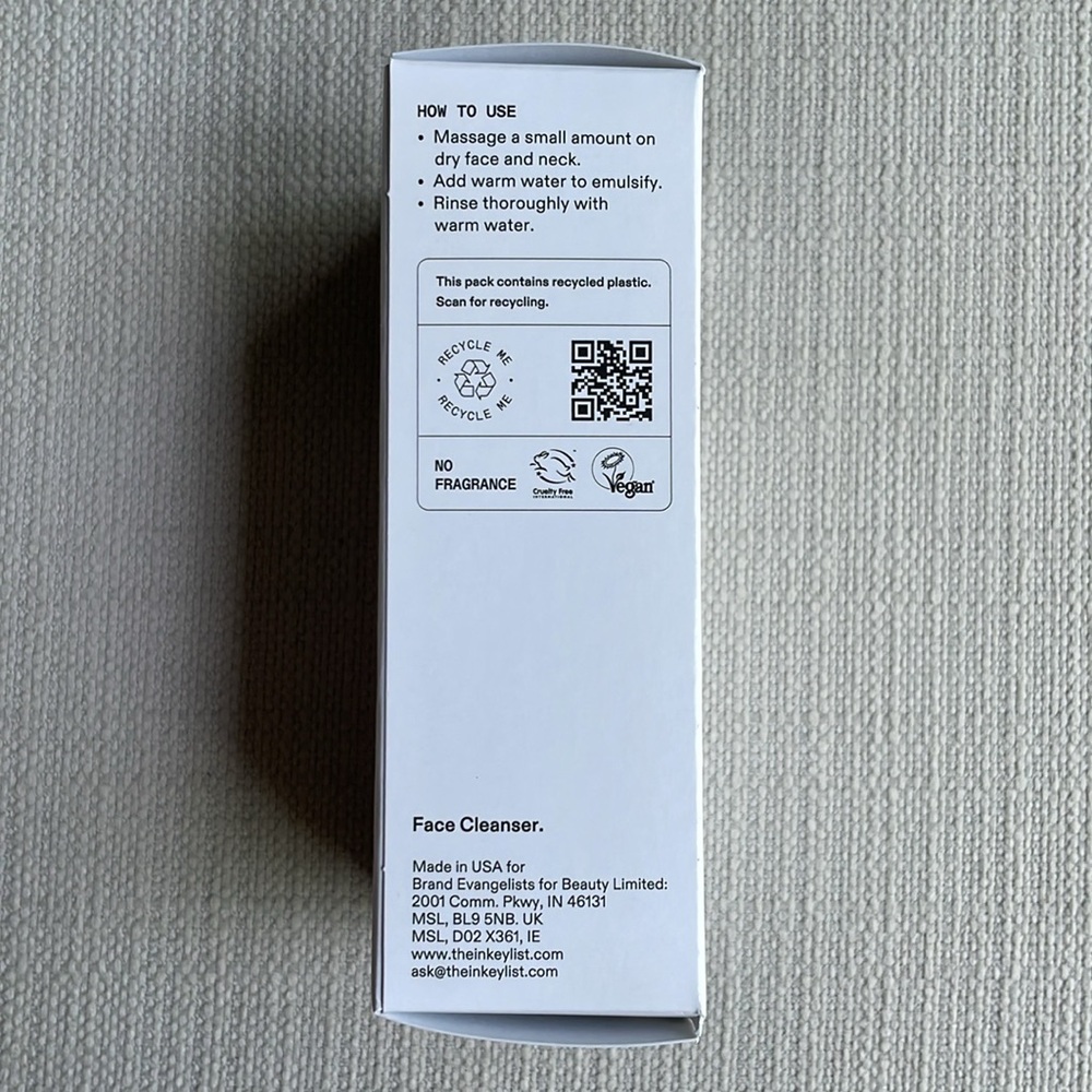 The Inkey List Oat Balm Cleanser 50ml new in box - Picture 5 of 10